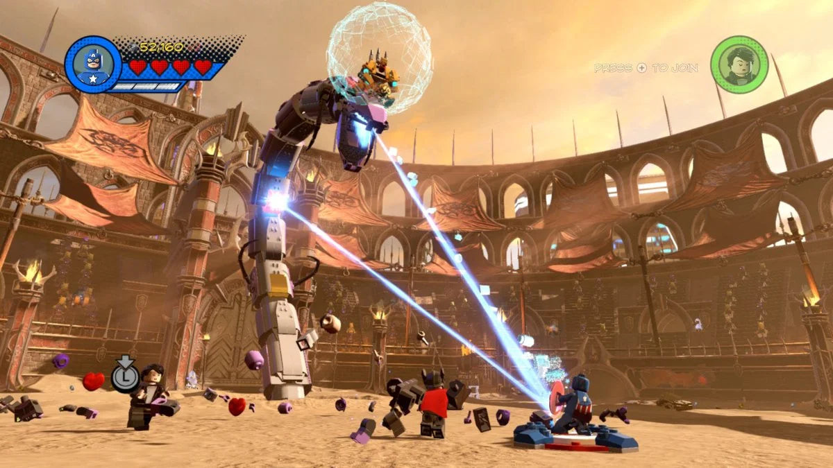 LEGO Marvel Super Heroes 2 gameplay for PlayStation 4 video game. 