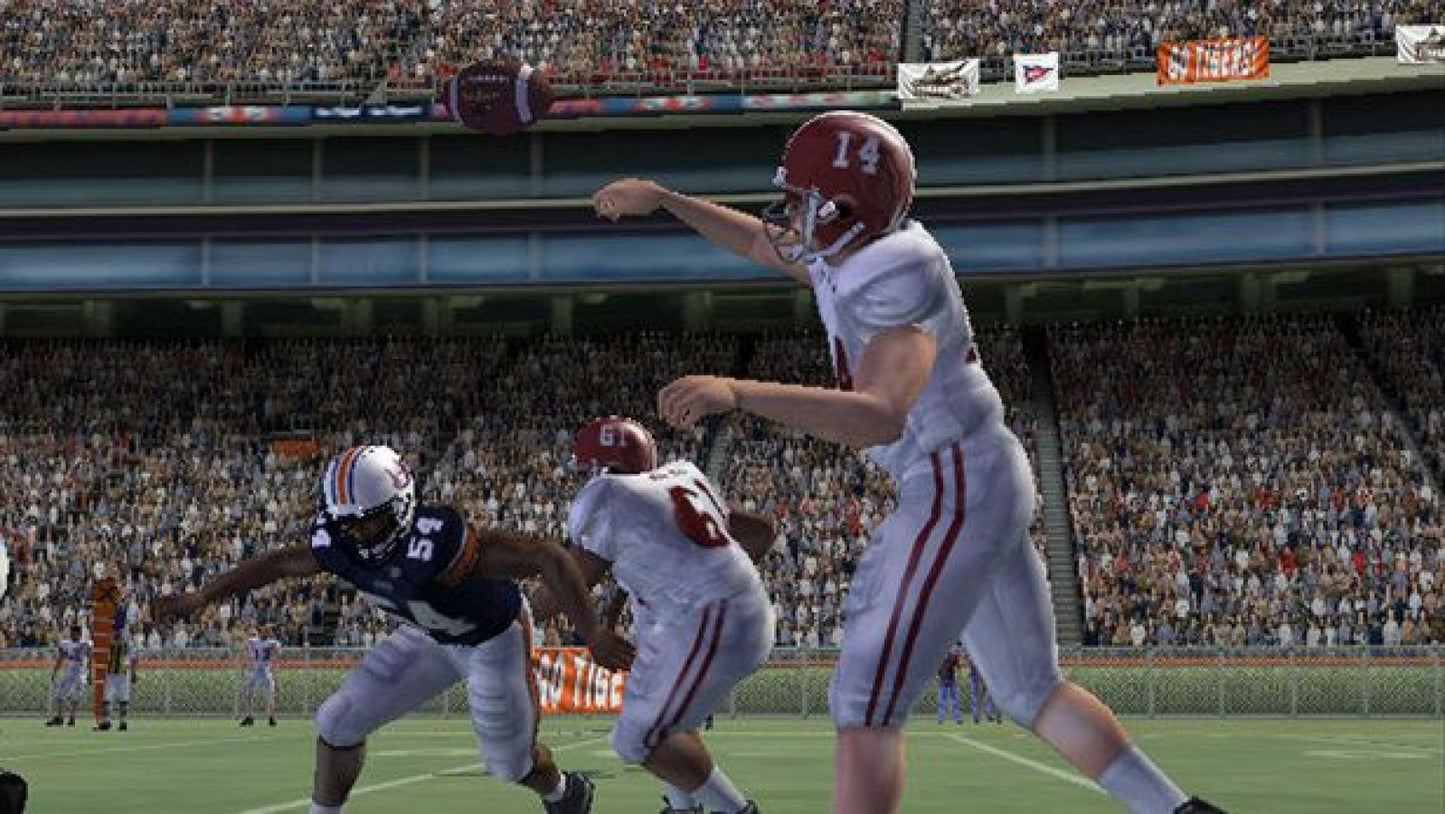 NCAA Football 2007 – PlayStation 2 (PS2) college football sports video game gameplay