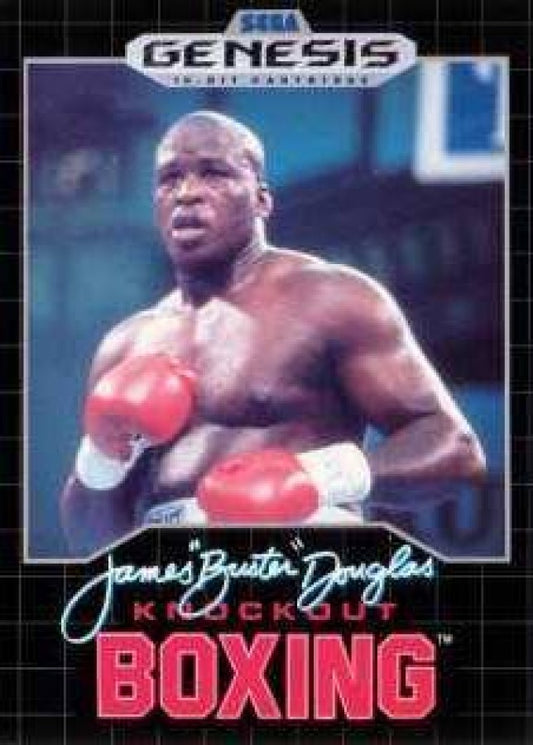 James Buster Douglas Knockout Boxing cover art for Sega Genesis (GEN) video game
