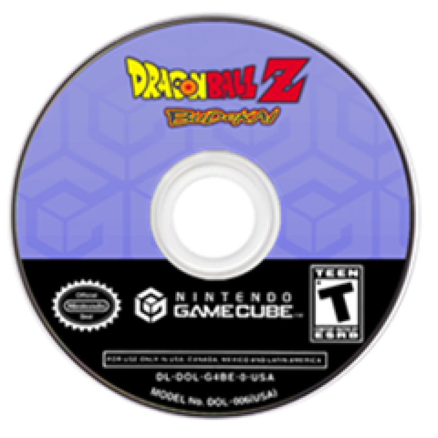 Dragon Ball Z: Budokai – GameCube (GC) Front Cover Video Game Disc Art