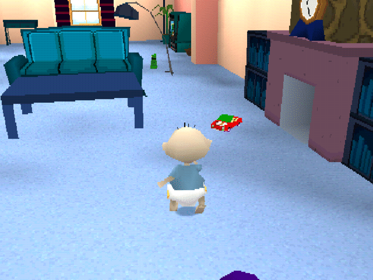 Rugrats: Search for Reptar gameplay for PlayStation 1 (PS1) family platformer video game