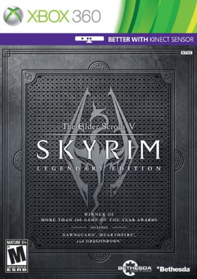 The Elder Scrolls V: Skyrim [Legendary Edition] cover art for Xbox 360 (X360) video game