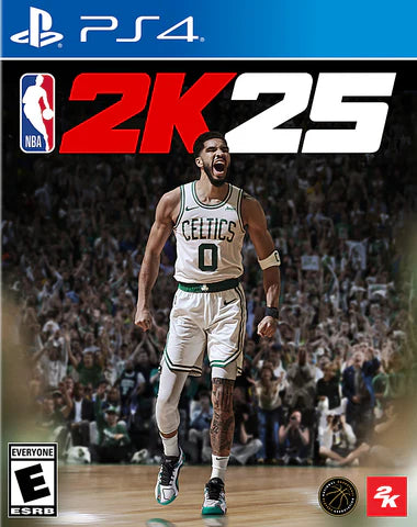 NBA2K25 cover art for Playstation 4 (PS4) video game