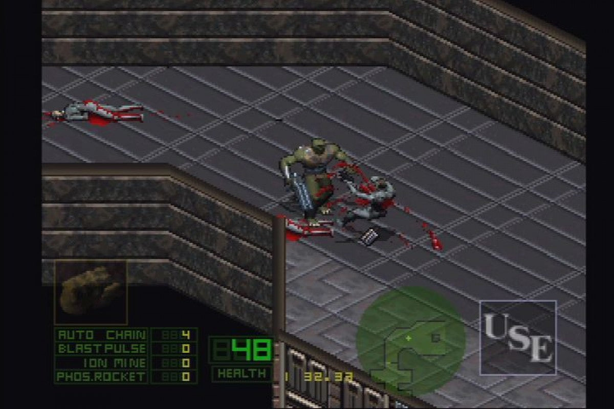 Project Overkill retro action run and gun shooter game for PlayStation 1 (PS1) gameplay