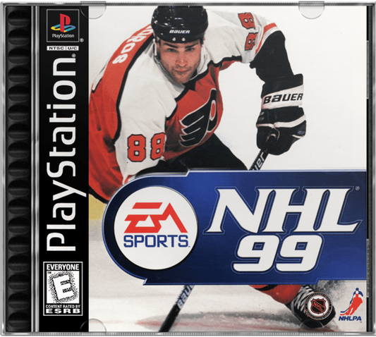 NHL 99 cover art for PlayStation 1 (PS1) video game