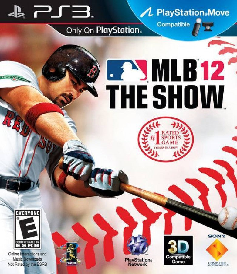MLB 12: The Show cover art for PlayStation 3 (PS3) video game