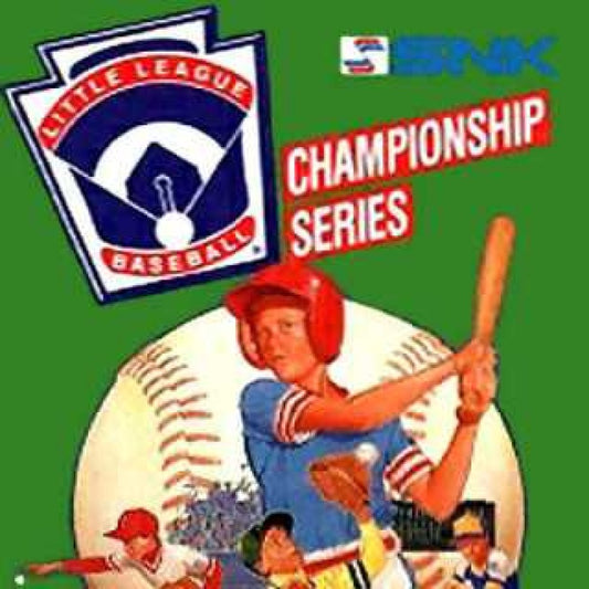 Little League Baseball cover art for Nintendo Entertainment System (NES) video game