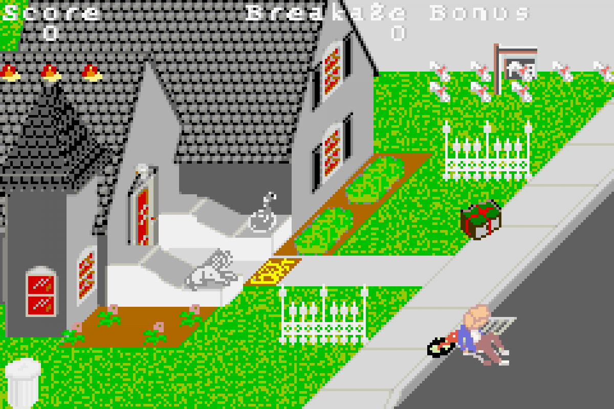 Paperboy & Rampage Nintendo Game Boy Advance GBA for arcade action retro video game fans featuring newspaper delivery city streets monster destruction classic arcade gameplay fast paced challenges iconic retro action classic handheld gaming collectible gaming appeal gameplay