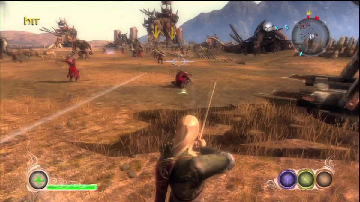 The Lord of the Rings Conquest PlayStation 3 PS3 video game featuring action combat gameplay based on The Lord of the Rings epic battles Middle earth exploration playable heroes and villains melee ranged and magic combat multiplayer action fantasy adventure PlayStation 3 retro video game collection collectible gaming appeal gameplay
