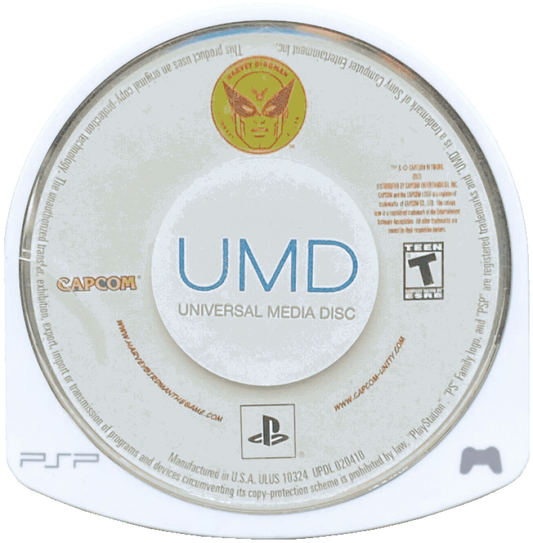 Harvey Birdman: Attorney at Law disc for PlayStation Portable (PSP) adventure visual novel video game