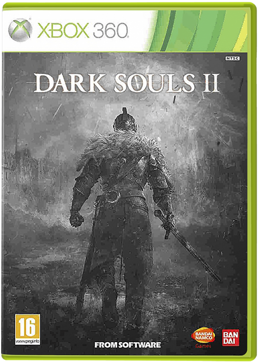 Dark Souls II cover art for Xbox 360 (X360) action role-playing video game