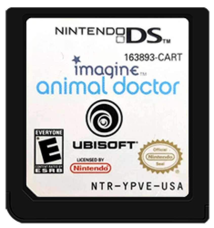Imagine: Animal Doctor cartridge for Nintendo DS (DS) pet care simulation video game