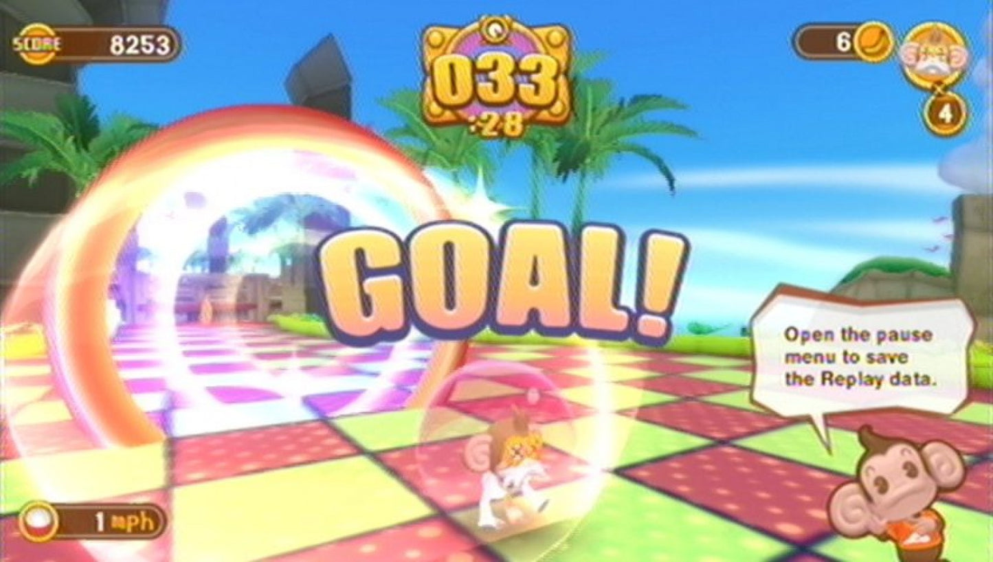 Super Monkey Ball: Banana Blitz – Nintendo Wii (Wii) arcade platformer puzzle action video game gameplay