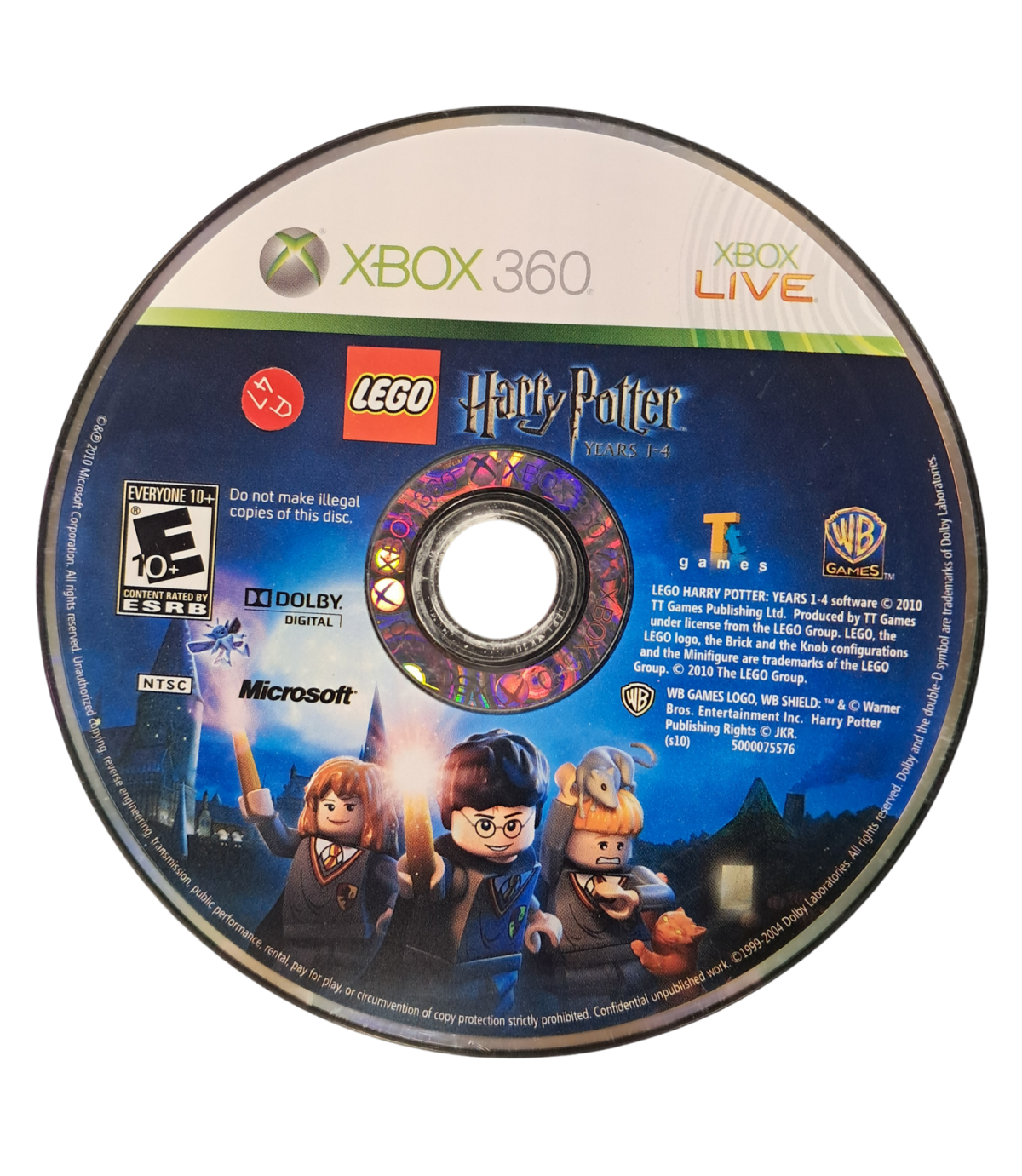 LEGO Harry Potter Years 1-4 video game LEGO Harry Potter PS3 PS4 Xbox Wii Nintendo DS fantasy adventure action platformer wizarding world Hogwarts magic spells story mode co op family friendly gaming Warner Bros TT Games LEGO series disc 