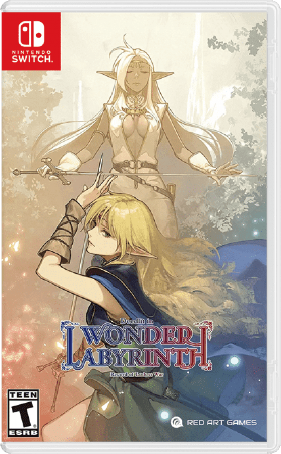 Record of Lodoss War: Deedlit in Wonder Labyrinth Nintendo Switch (NS) game cover art.
