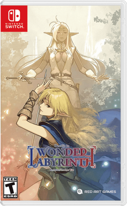 Record of Lodoss War: Deedlit in Wonder Labyrinth Nintendo Switch (NS) game cover art.