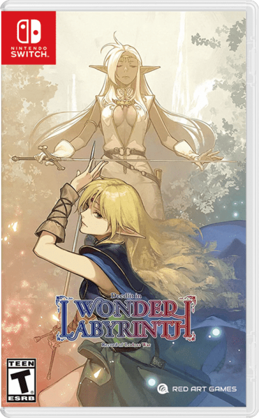 Record of Lodoss War: Deedlit in Wonder Labyrinth Nintendo Switch (NS) game cover art.