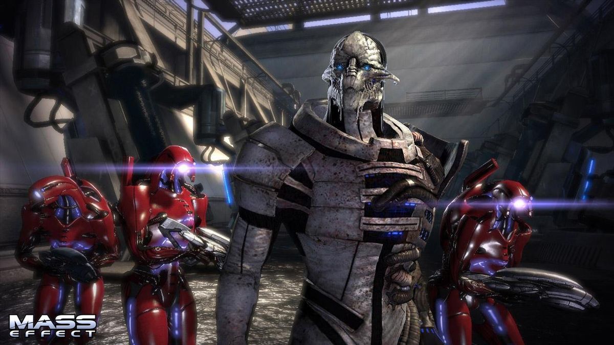 Mass Effect Trilogy retro PlayStation 3 video game Mass Effect sci fi action RPG space exploration cinematic storytelling squad combat console title PlayStation 3 release gameplay