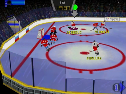 Olympic Hockey 98 gameplay for Nintendo 64 (N64) video game