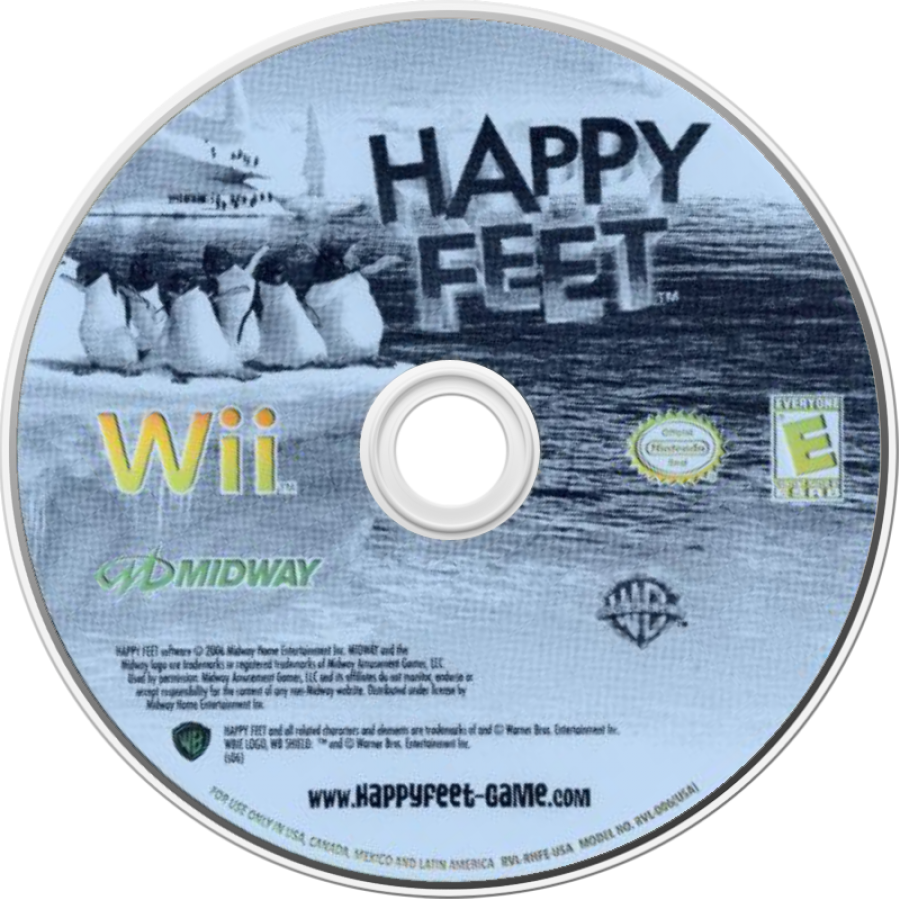 Happy Feet – Nintendo Wii (Wii) family-friendly rhythm adventure disc for video game