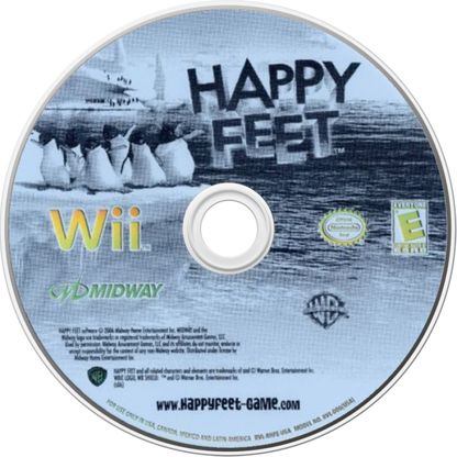 Happy Feet – Nintendo Wii (Wii) family-friendly rhythm adventure disc for video game