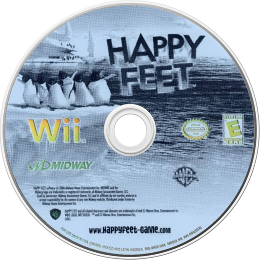 Happy Feet – Nintendo Wii (Wii) family-friendly rhythm adventure disc for video game
