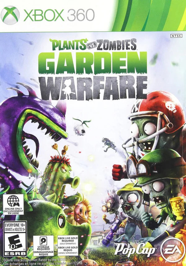 Plants vs. Zombies: Garden Warfare cover art for Xbox 360 (X360) video game