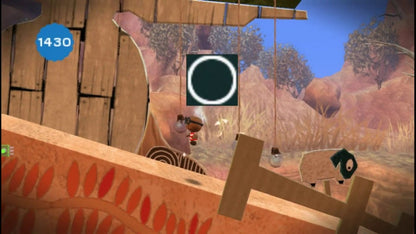 LittleBigPlanet Greatest Hits PlayStation Portable inspired design featuring creative platform adventure aesthetic Sackboy character charming handcrafted worlds imaginative puzzle solving user generated content colorful family friendly gameplay handheld gaming presentation gameplay 