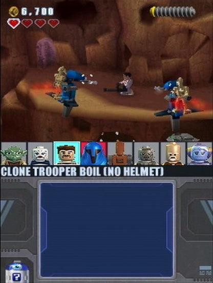 LEGO Star Wars III The Clone Wars for Nintendo DS action adventure game featuring characters and battles from the Clone Wars series LEGO style combat puzzles and co op gameplay 