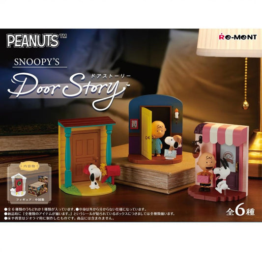 Re Ment Peanuts Snoopy's Door Story blind box cover picture