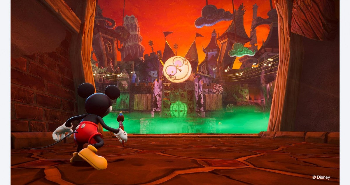 Epic Mickey: Rebrushed gameplay image for Nintendo Switch (NS) video game