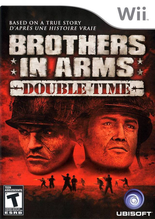 Brothers in Arms: Double Time cover art for Nintendo Wii (Wii) video game