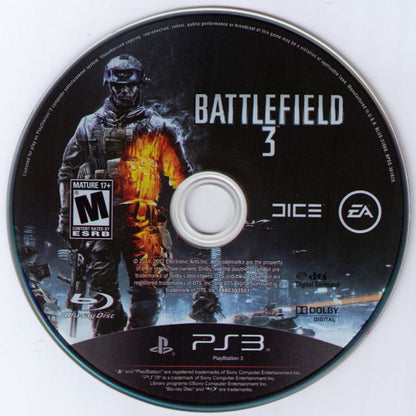 Battlefield 3 [Premium Edition] disc for PlayStation 3 (PS3) video game