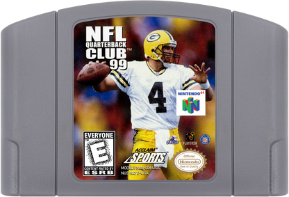 NFL Quarterback Club 99 cartridge for Nintendo 64 N64 video game