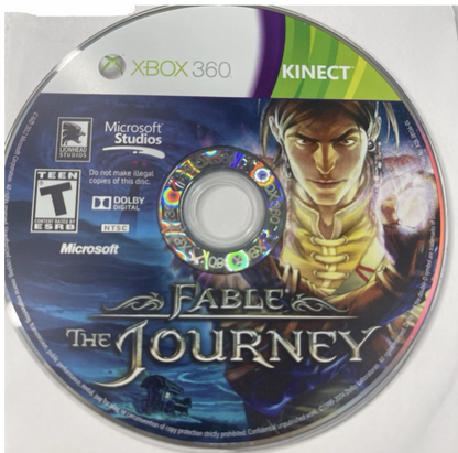 Fable: The Journey disc for Xbox 360 (X360) action role-playing video game