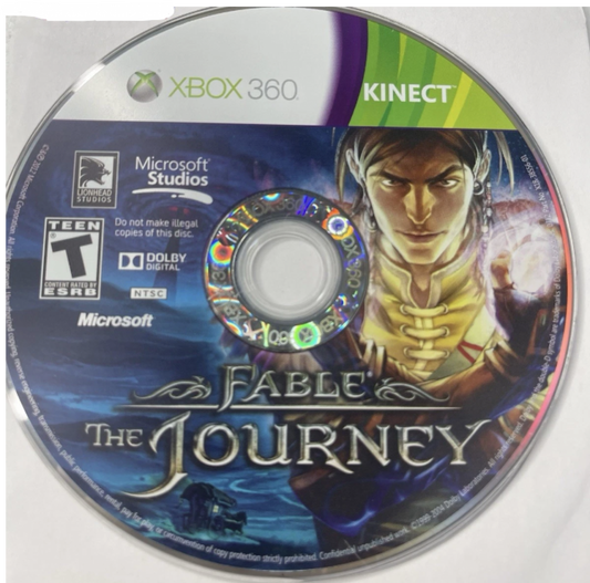 Fable: The Journey disc for Xbox 360 (X360) action role-playing video game