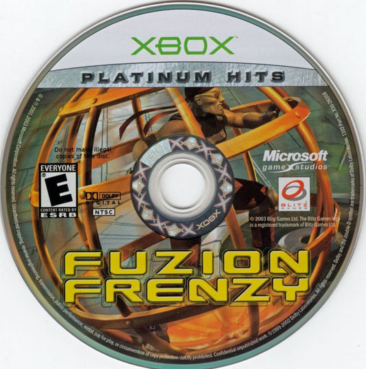 Fuzion Frenzy [Platinum Hits] – Xbox (XBOX) disc for video game for XBOX 