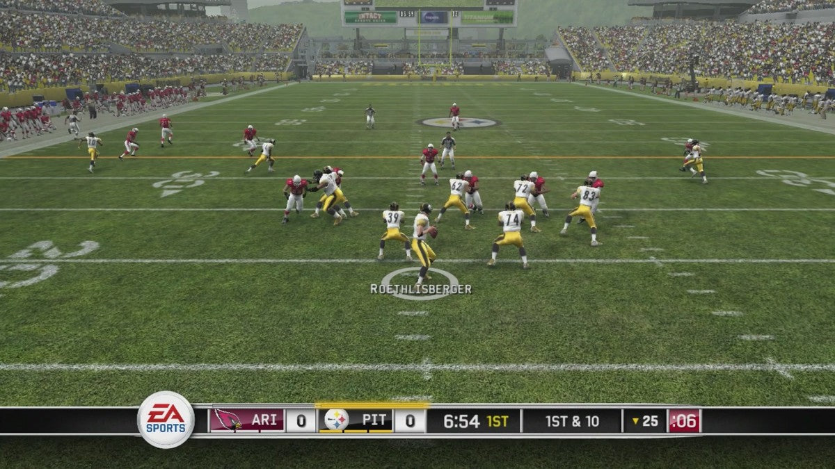 Madden NFL 10 gameplay for Xbox 360 (X360) sports football video game