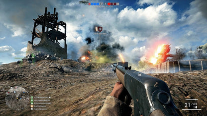 Battlefield 1 [Early Enlister Deluxe Edition] gameplay for PlayStation 4 video game.  