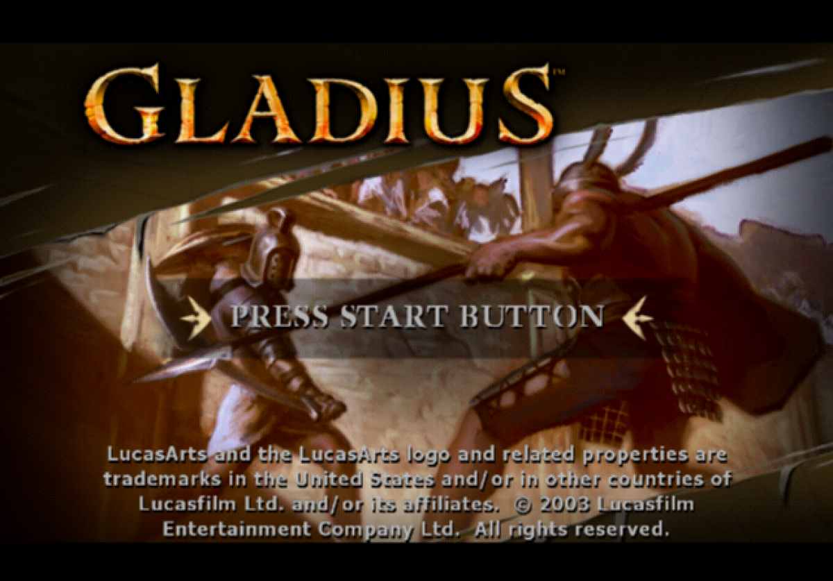 Gladius PlayStation 2 PS2 video game, tactical turn-based RPG, gladiator combat, strategy gameplay, classic console title gameplay