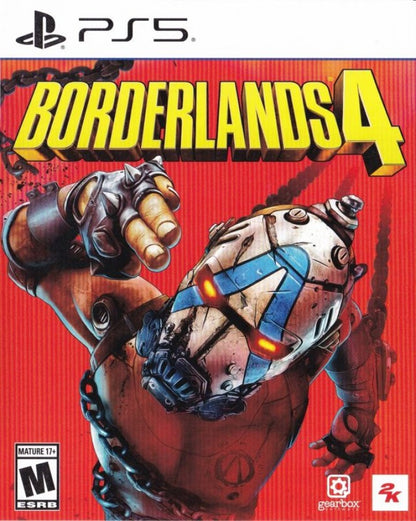 Borderlands 4 cover art for PlayStation 5 (PS5) action shooter video game