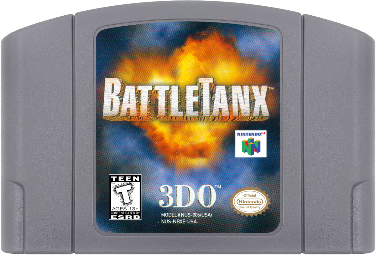 Battletanx cartridge for Nintendo 64 (N64) video game