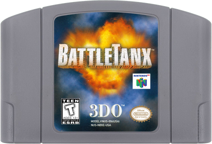 Battletanx cartridge for Nintendo 64 (N64) video game