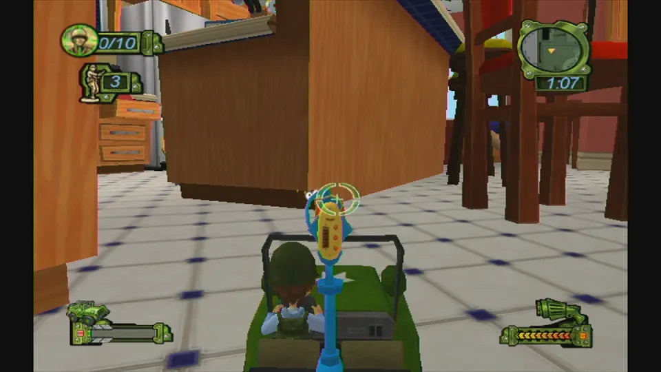 Army Men Soldiers of Misfortune PS2 game for PlayStation 2 featuring toy soldier action adventure gameplay gameplay 