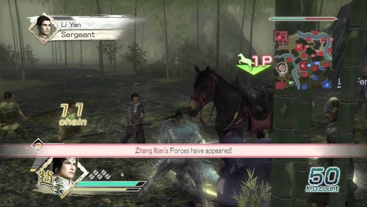 Dynasty Warriors 6 Xbox 360 game featuring large scale hack and slash combat historical Three Kingdoms storyline playable officers Musou attacks open battlefield maps and fast paced action gameplay by Koei gameplay