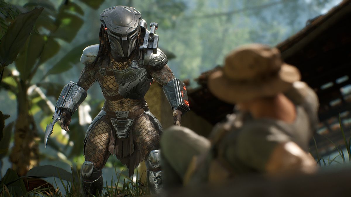 Predator: Hunting Grounds – PlayStation 4 (PS4) video game gameplay, asymmetrical multiplayer shooter.