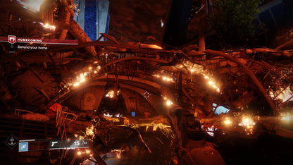 Destiny 2 – Xbox One (XONE) gameplay for online multiplayer sci-fi first-person shooter with RPG elements