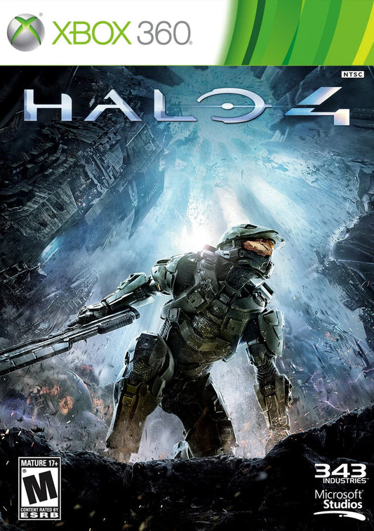 Halo 4 cover art for Xbox 360 (X360) video game