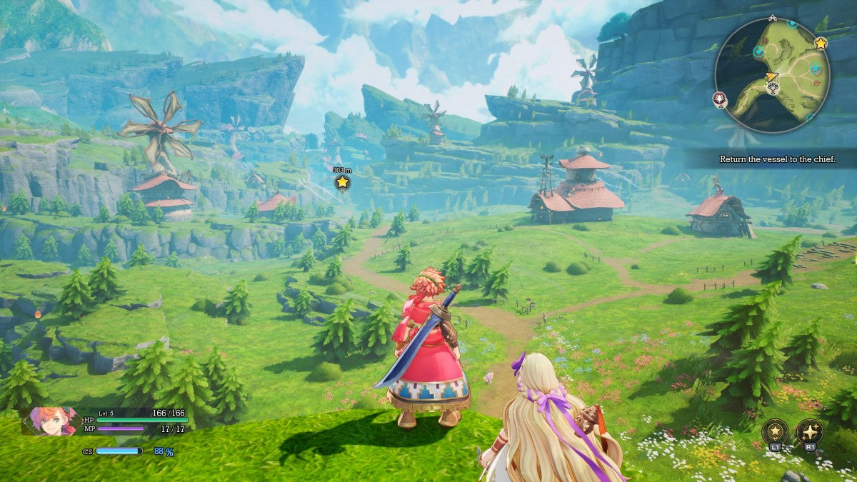 Visions of Mana PS5 game featuring action RPG combat, vibrant fantasy worlds, and classic Mana series adventure gameplay