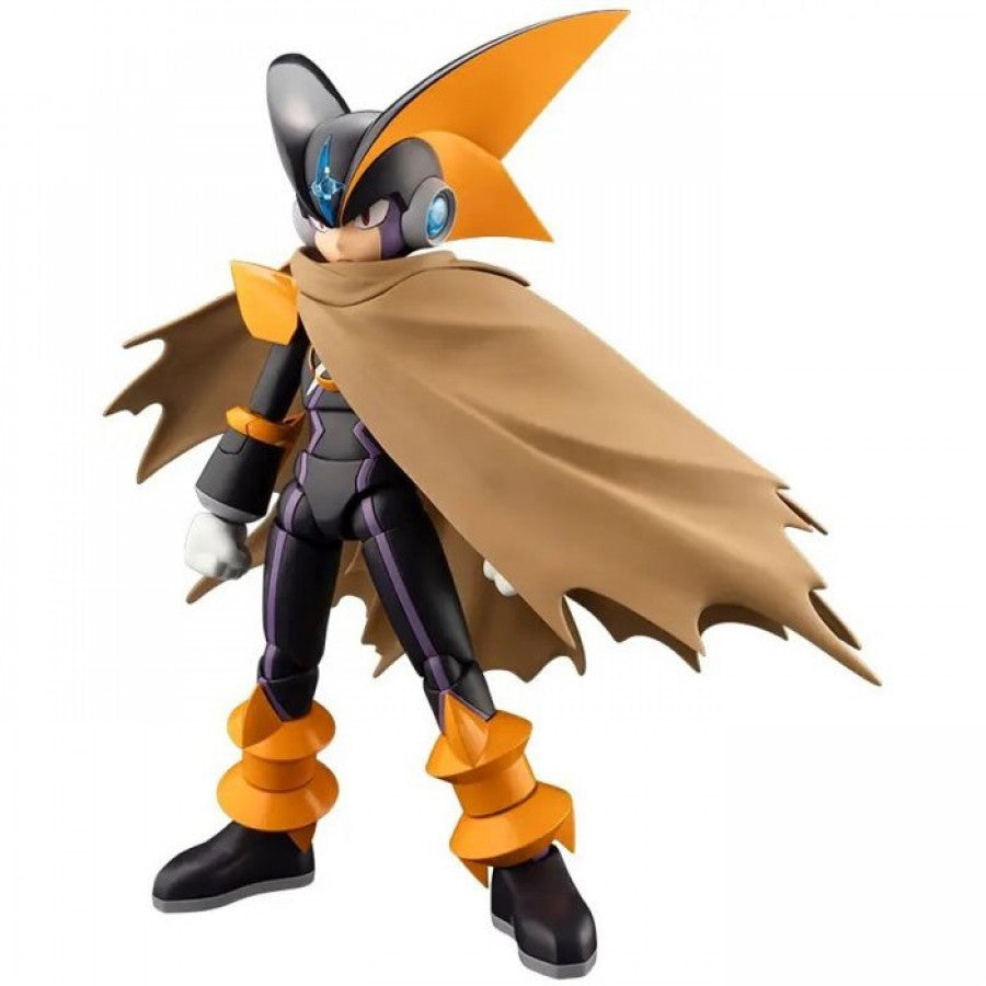 Bass.EXE Mega Man Battle Network 1/12 Scale Model Kit collectible Mega Man figure featuring Bass.EXE character design detailed 1/12 scale buildable model kit articulated parts signature accessories display pose options Capcom gaming merchandise and model kit collector appeal